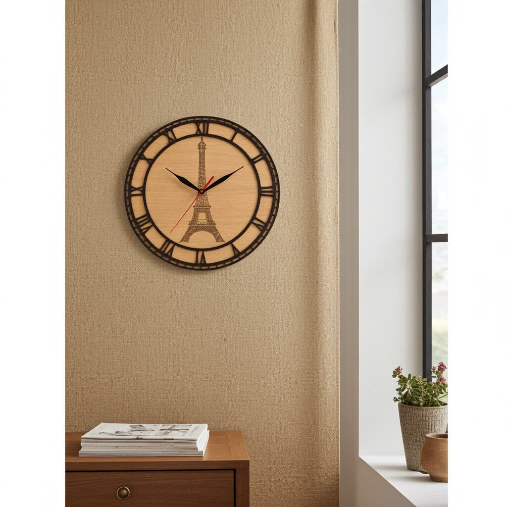 Ceas de Perete Elegant Personalizat