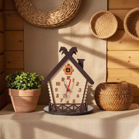 Ceas de perete Casuta