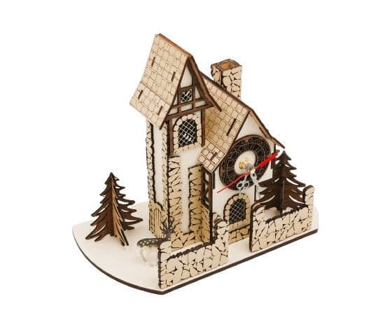 Trofee Si Cadouri Personalizate 94 Ceas Casa Medievala