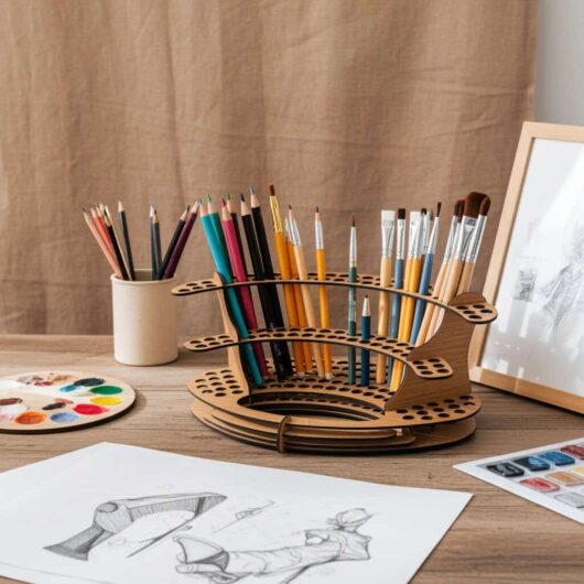 Organizator Creioane Colorate pentru Copii