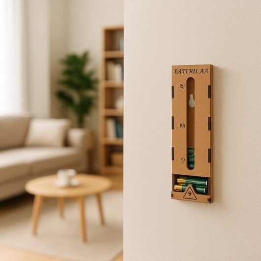 Dispenser de Baterii AA