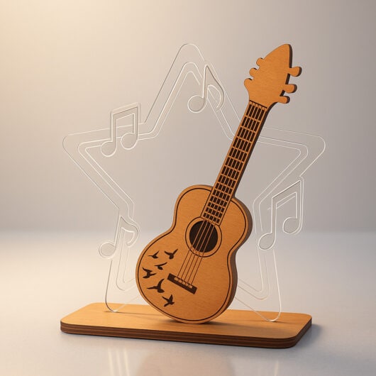 Trofee Si Cadouri Personalizate 2 Trofeu Chitara Personalizat