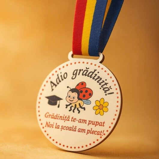 Trofee Si Cadouri Personalizate 45 Medalie Adio Gradinita