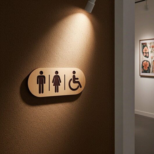 Indicator toaleta comuna