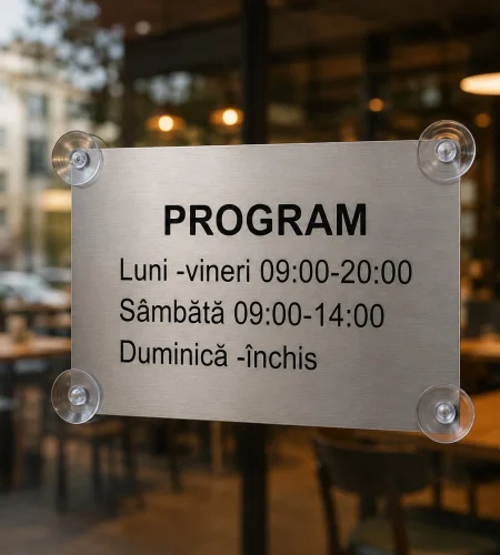 Placuta Program Magazin